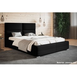 Duże łóżko sypialniane 200x200 stelaż metalowy BEN 3 - Zdjęcie 5