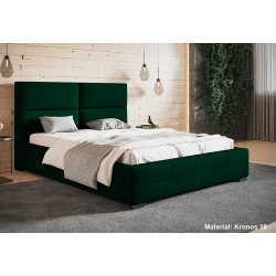 Duże łóżko sypialniane 200x200 stelaż metalowy BEN 3 - Zdjęcie 4