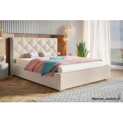 Łóżko tapicerowane 160x200 R17 - Zdjęcie 5