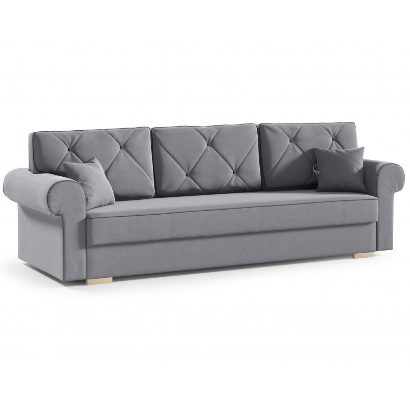 Kanapa rozkładana z pojemnikiem na pościel- STAR