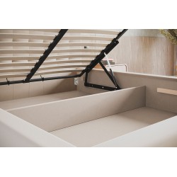 Łóżko 200x200 Stelaż metalowy BEN 2 - Zdjęcie 3