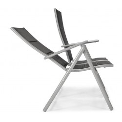Krzesło MODERN ogrodowe aluminiowe składane - Zdjęcie 6
