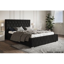 Pikowane łóżko tapicerowane R4 - Zdjęcie 6