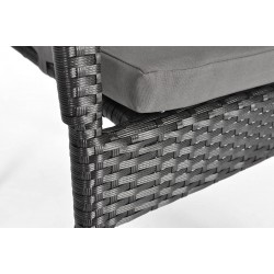 Krzesło ogrodowe z technorattanu - MALWA - Zdjęcie 3