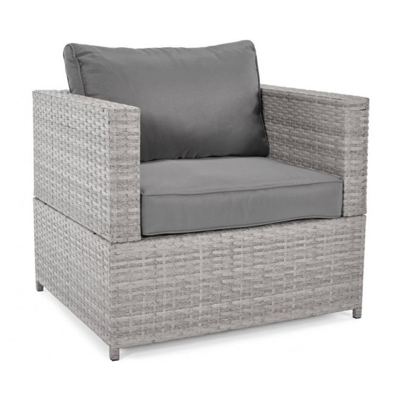 MALWA Fotel ogrodowy z technorattanu