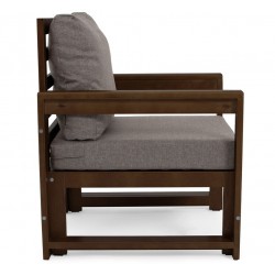 Fotel ogrodowy drewniany MADERA - Zdjęcie 4