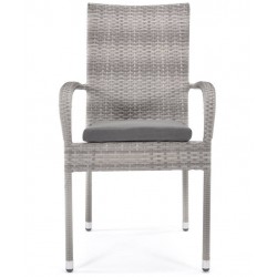 Zestaw mebli ogrodowych stół i krzesła technorattan 8 osób MALWA - Zdjęcie 6