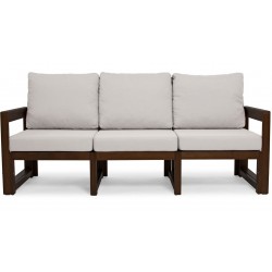 Sofa ogrodowa drewniana MADERA trzyosobowa - Zdjęcie 3
