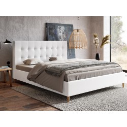 Łóżko tapicerowane z cienkimi bokami X4 - Zdjęcie 3