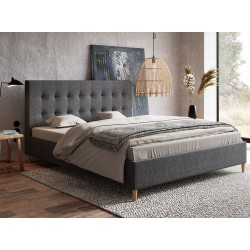 Łóżko tapicerowane z cienkimi bokami X4 - Zdjęcie 5