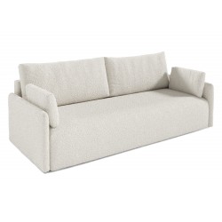 NINA nowoczesna sofa z funkcją spania boucle - Zdjęcie 5