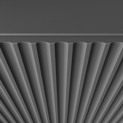 NOELI ryflowana szafka RTV stojąca do salonu - Zdjęcie 4