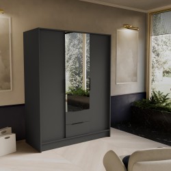 Szafa Nikola z lustrem 150 - Zdjęcie 2