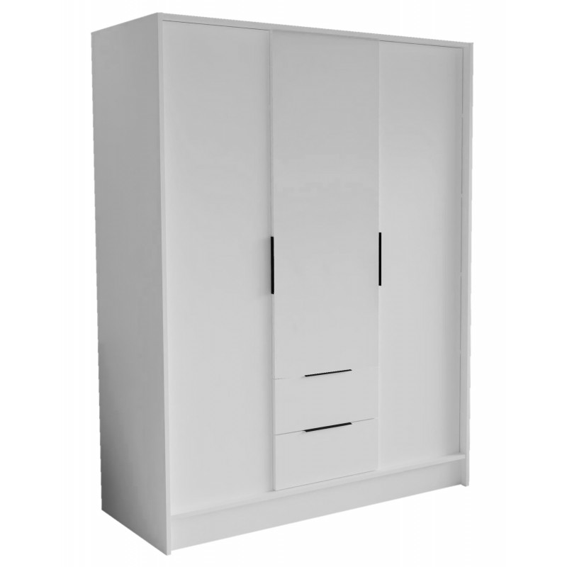 Gładka szafa Nikola 150 do sypialni