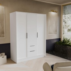 Gładka szafa Nikola 150 do sypialni - Zdjęcie 2