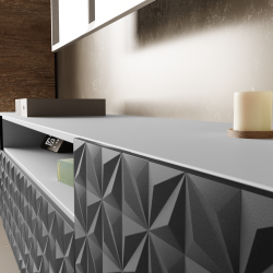 SZAFKA RTV ALI 200 CM STOJĄCA - Zdjęcie 4