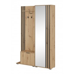 MELA garderoba z lamelami do przedpokoju - Zdjęcie 2