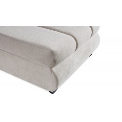 ONLY Wygodny Narożnik Prawostronny z regulowanym zagłówkiem, funkcją spania i pojemnikiem na pościel - Zdjęcie 5