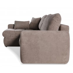 FLOW Narożnik uniwersalny z funkcją spania i podwójnym pojemnikiem na pościel - Zdjęcie 3