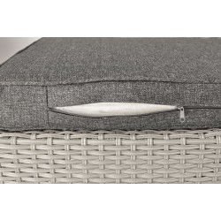 Zestaw mebli ogrodowych z technorattanu HOLI - SZARY - Zdjęcie 8