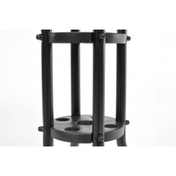 CAPI stół ogrodowy okrągły - czarny - Zdjęcie 4