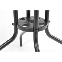 CAPI stół ogrodowy okrągły - czarny - Zdjęcie 5