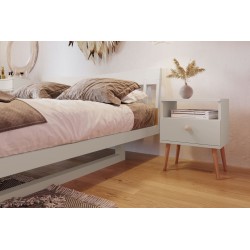 Stolik nocny kaszmirowy boho - Zdjęcie 3