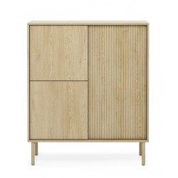 AVO Komoda Ryflowana Wysoka 3D - Zdjęcie 2