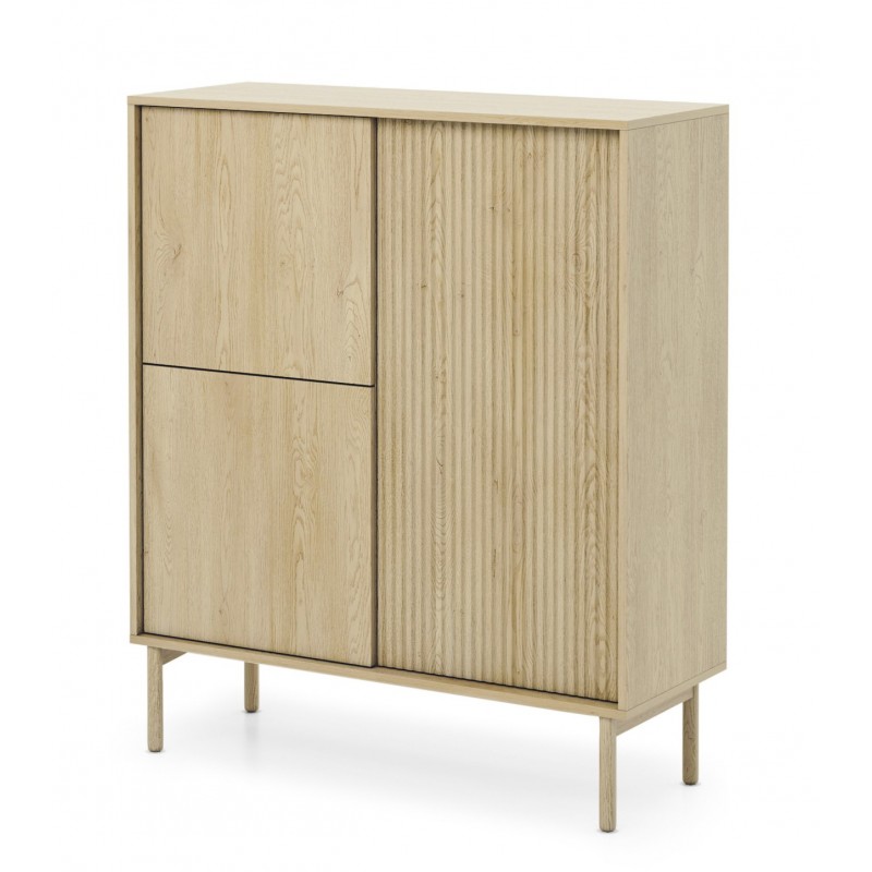 AVO Komoda Ryflowana Wysoka 3D