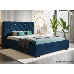 Łóżko tapicerowane 200x200 BEN 11 Stelaż metalowy - Zdjęcie 3