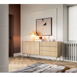 AVO Komoda Ryflowana Niska 2D3S - 187 - Zdjęcie 4