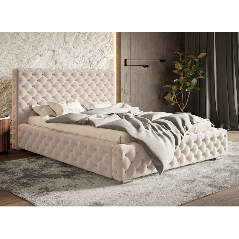 Łóżko Młodzieżowe BEN 15 z pojemnikiem na pościel