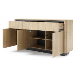 ORRO Komoda o zaokrąglonym kształcie 3D3S - Zdjęcie 3