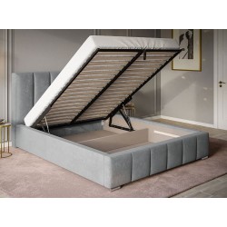 Łóżko do sypialni 200x200 Stelaż metalowy BEN 1 - Zdjęcie 6