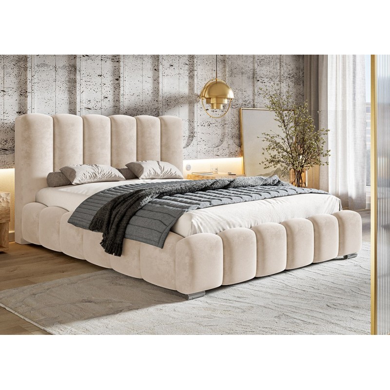 Łóżko tapicerowane do sypialni BEN 18