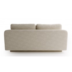 MAJA Nowoczesna Kanapa z funkcją spania w tkaninie boucle - Zdjęcie 5