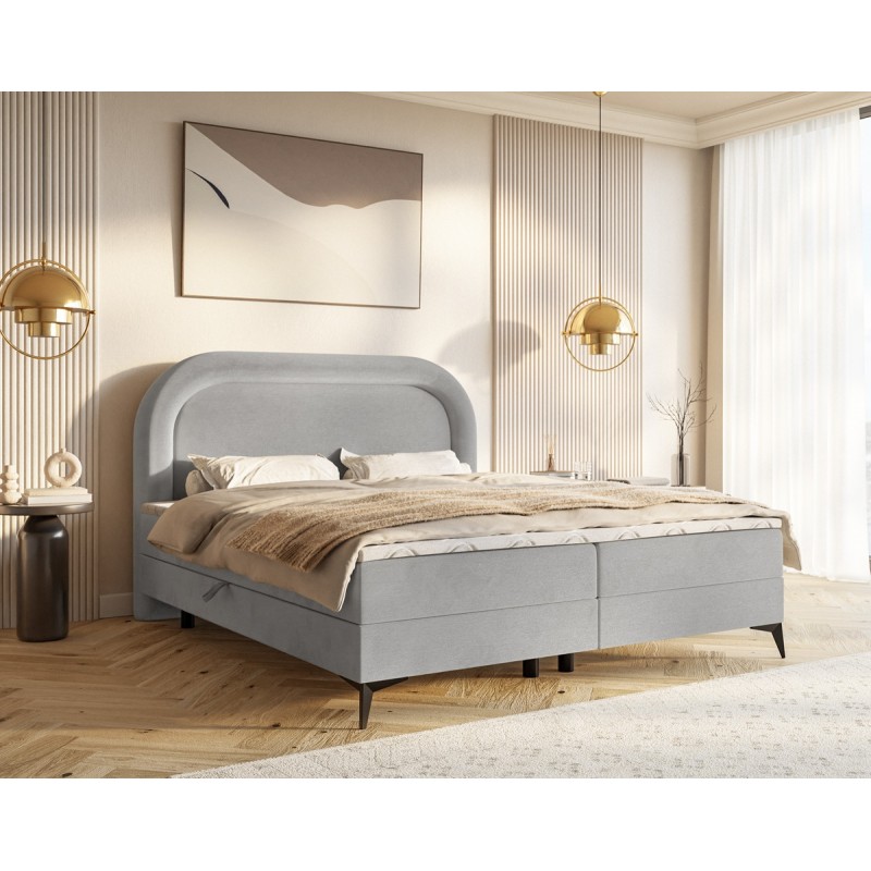 Łóżko kontynentalne ROSSINI 160x200 z materacem