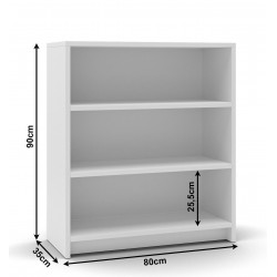 REGAŁ-KOMODA do salonu, biura - Zdjęcie 2