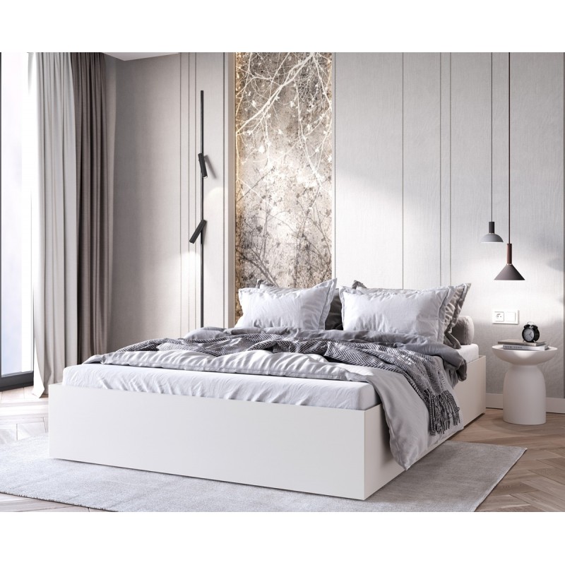 Łóżko sypialniane MOND z materacem