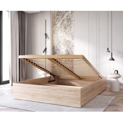 Łóżko sypialniane MOND z pojemnikiem na pościel - Zdjęcie 2