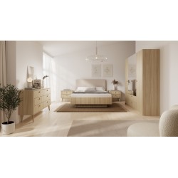 KIKI Stolik nocny 2S na drewnianych nóżkach - Zdjęcie 7