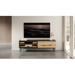 LONG Szafka RTV 180 2D z LED - Zdjęcie 2