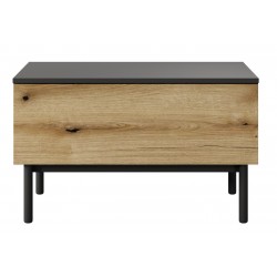LONG Stolik Kawowy z szufladą na drewnianych nóżkach - Zdjęcie 3