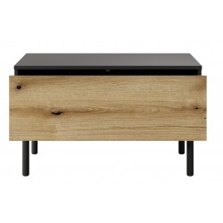 LONG Stolik Kawowy z szufladą na drewnianych nóżkach - Zdjęcie 4