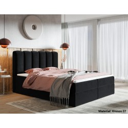 Łóżko kontynentalne FOX 10 z materacem i pojemnikiem - Zdjęcie 5