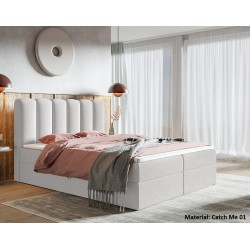 Łóżko kontynentalne FOX 10 z materacem i pojemnikiem - Zdjęcie 2