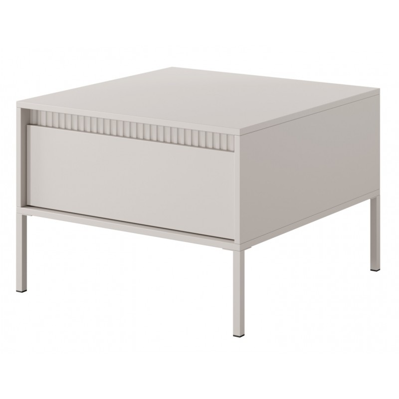 ENSO Stolik kawowy 1S beżowa na stylowych nóżkach