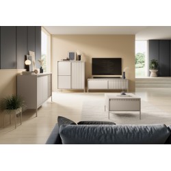 ENSO Stolik kawowy 1S beżowa na stylowych nóżkach - Zdjęcie 7