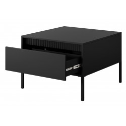 ENSO Stolik kawowy 1S czarny, na stylowych nóżkach - Zdjęcie 4