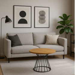 Stolik kawowy LEO w nowoczesnym stylu - Zdjęcie 2